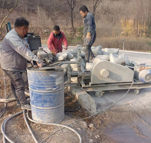 华宁路面下沉注浆